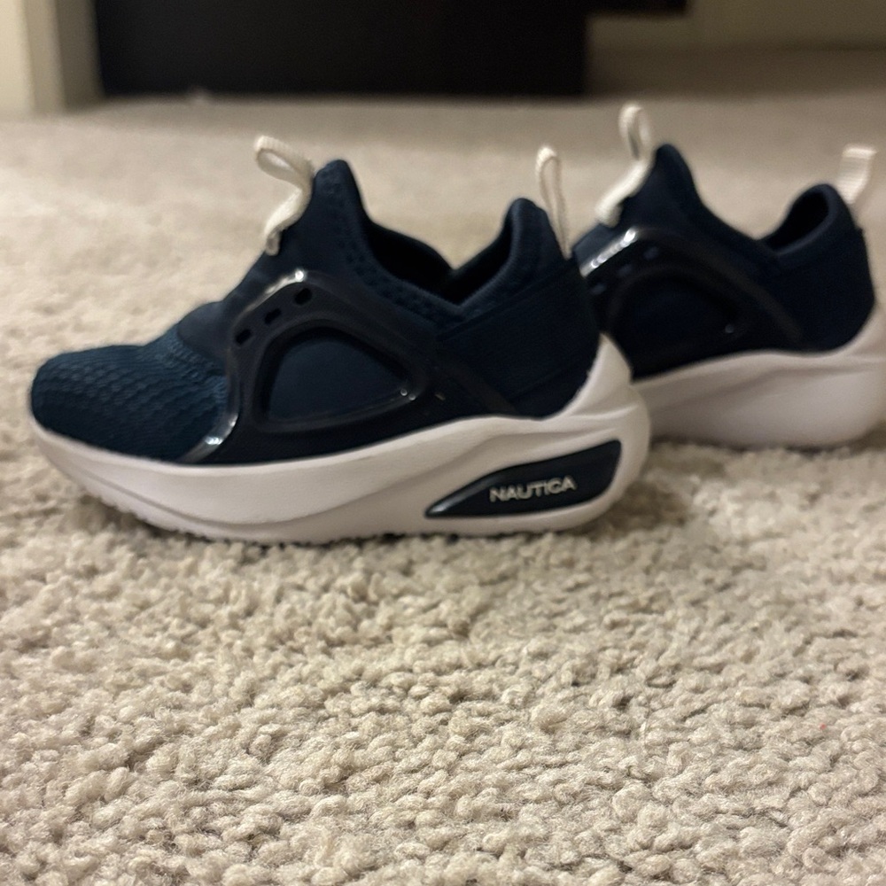 Nautica Kids' Dark Blue and White Sneakers